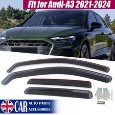 Fit For 2020+ AUDI A3 MK4 5 Door Hatchback Wind Rain Sun Deflectors 4Pcs Tinted