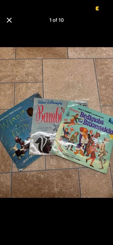 Bundle vintage disney vinyl - vintage,