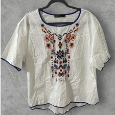 ZanZea White Short Sleeve