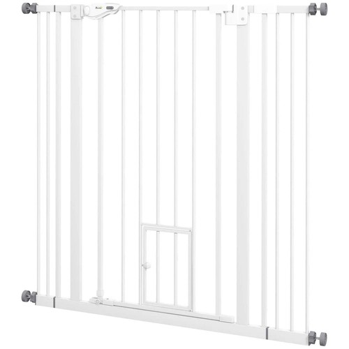 Pawhut extra tall dog gate - tall,