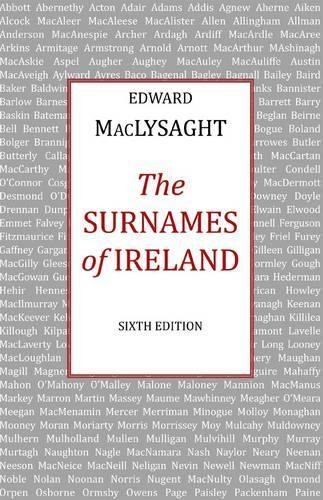 The surnames ireland by - of,