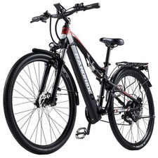 RANDRIDE YG90B 29" Electric Bike Mountain Bike 48V 17Ah Battery 25 km/h Black UK