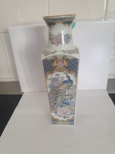 Decorative peacock vase - decorative,