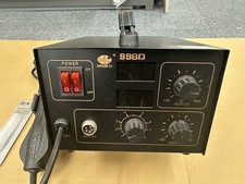 HK 998D Soldering Station Hot Air Rework Station - Missing Soldering Iron