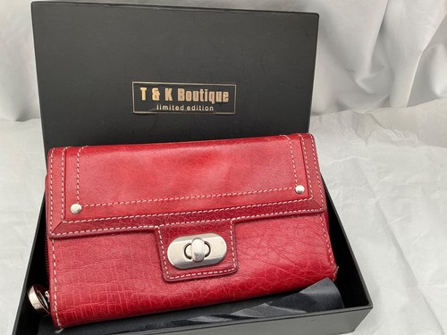 Tommy kate red leather purse - tommy,
