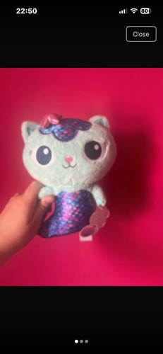 Cat unicorn mermaid plush soft - cat,