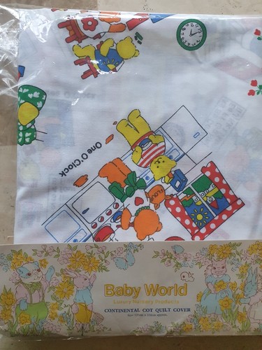 Baby bedding cot quilt cover