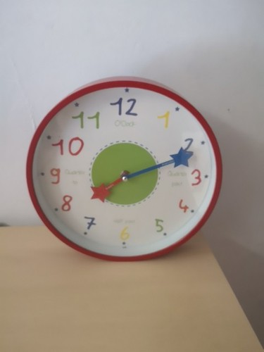 Childrens style clock kid - style, clock.