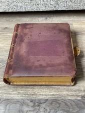 Antique Victorian/Edwardian/Georgian Family Photo Album Leather Bound