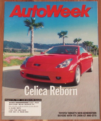 August 1999 autoweek - 1999,