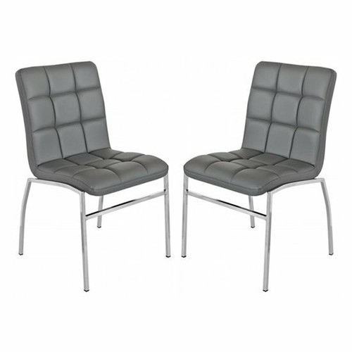 Coco grey faux - faux, leather