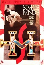 SIMPLE MINDS POSTER Once upon