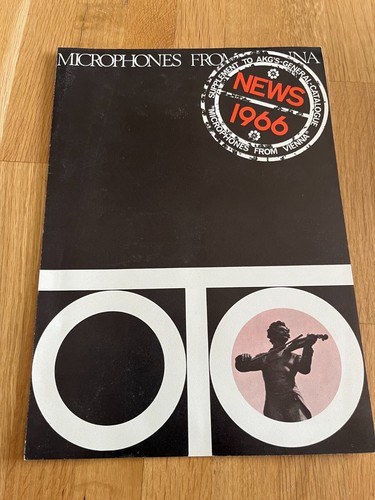 1966 brochure microphones - brochure,