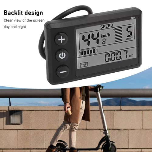 Electric bike lcd display - lcd,