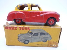 VINTAGE DINKY TOYS 161 AUSTIN A40 SOMERSET SALOON IN PART ORIGINAL BOX 1954
