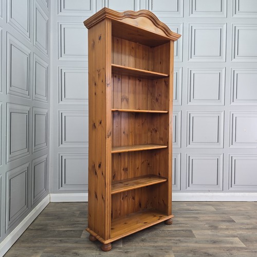 Vintage pine bookcase solid - vintage,