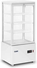 Royal Catering Refrigerated Display Case 78 L Food Display  2 - 10 °C White  