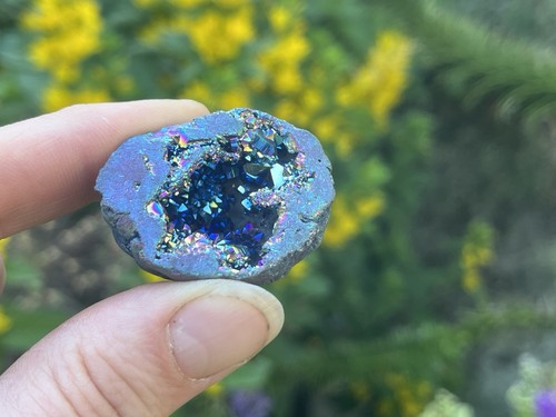 Aura quartz geode mineral from - aura,