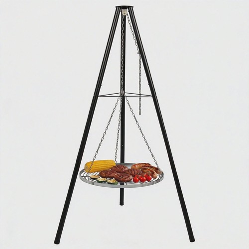 Tripod fire pit - fire, bbq
