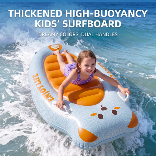 Kids inflatable bodyboard - inflatable, with