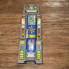 Vintage 80's Flomo Blue Robot