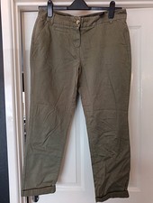 Next Ladies Green Chinos