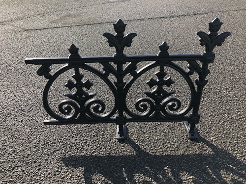 Terrace railing cast aluminium - railing,