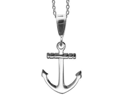 Sterling silver anchor rope - sterling,