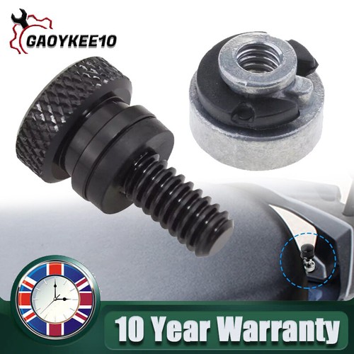 Motorbike seat fastening - seat, bolts