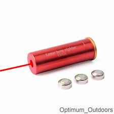 12 Gauge Shotgun Laser Cartridge Boresighter Bore Sighter Red Dot Sight 12 GA UK