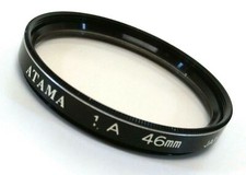 Atama 1A 46mm Filter Lens Vintage Metal Japan F334