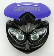Alien blue motorcycle - blue,