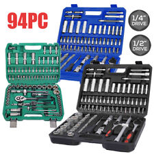94Pc Socket Set  1/2" & 1/4"