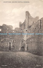 R471485 Redmire Bolton Castle Courtyard