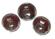 3 Vintage Lamp Plugs Art Deco