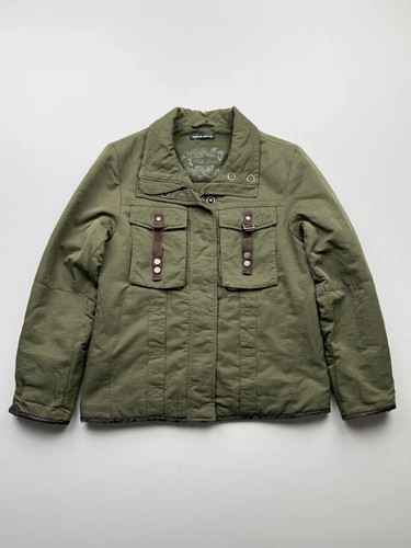 Vintage jacket with - with, bondage