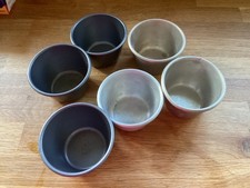 Individual pudding moulds 3 - 6,