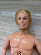 Vintage KEN doll Blond PRINCE STEFAN? 1990s Barbie Mattel Sold nude