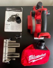 🧰 milwaukee m18bp-0 18v 82mm cordless planer [used twice] 