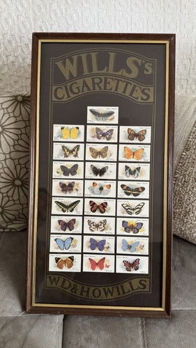 Vintage wills framed - vintage,
