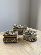 Vintage Berger Trinket Box Set