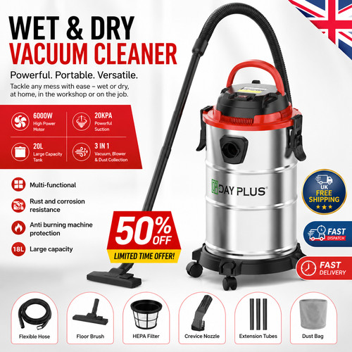 Vacuum cleaner wet and dry - wet,