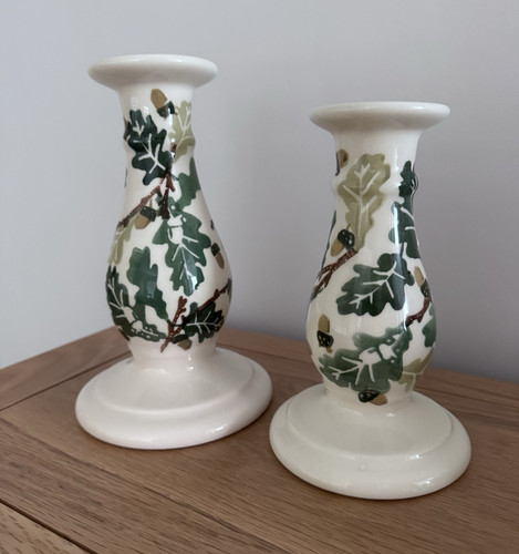 Emma bridgewater candlesticks - bridgewater,