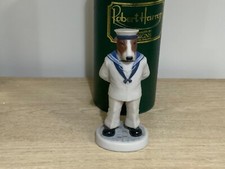 Robert Harrop CC92 BULL TERRIER HMS SANDOWN SUMMER UNIFORM LTD ED RARE