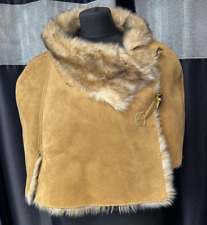 DENTS fur Cape in fab condition. Beige. Size Small. Vintage