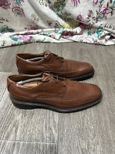 Clarks Flexlight Shoes UK 6 Brown Leather - Never Used 