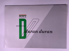 Duran Duran Poster Original Vintage Sony Promo On Tour Circa early 1980s