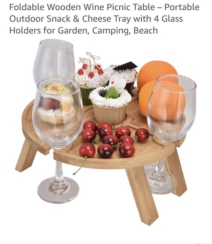 Portable wine charcuterie - portable,