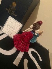 Royal Worcester  WEDDING PRESENT FROM APPLEBY FAIR. BOX-CERTIFICATE 