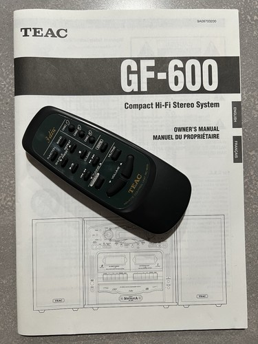 Vtg teac remote - remote, control,rc-905